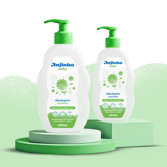 Shampoo Camomila 220 e 400ml 