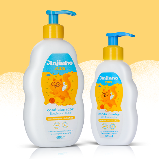 Condicionador Kids Liso, Leve e Solta 220 e 400ml